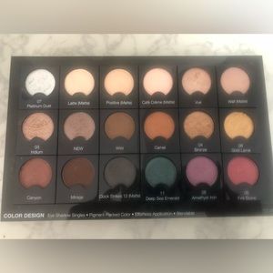 Lancome color design eyeshadow bundle NWOT